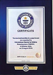 ISKCON Enters Guinness Book of World Records