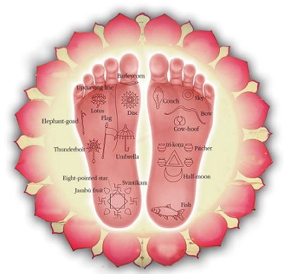 Krishna's Lotus feet