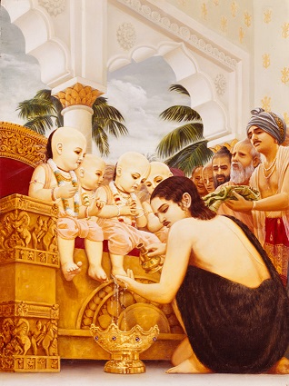 Prithu and four Kumaras