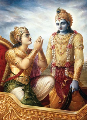 Krishna and Arjuna