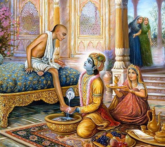 Krishna and Sudhama