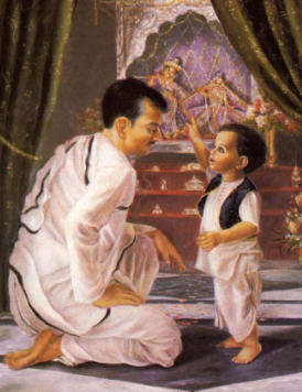 A Child Sent by Krsna by Srila Satsvarupa Dasa Goswami