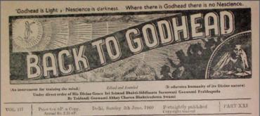 Back To Godhead Volume-03 Number-21, 1960