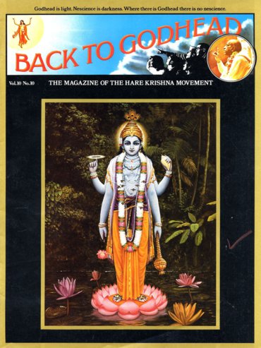 Back To Godhead Volume-10 Number-10, 1975