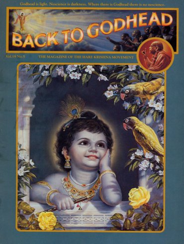Back To Godhead Volume-19 Number-05, 1984