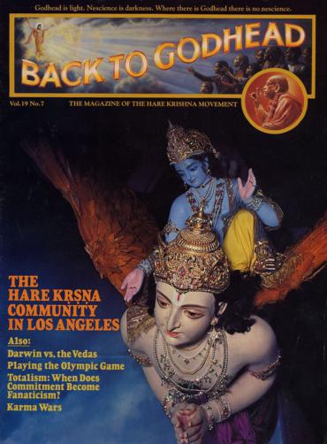 Back To Godhead Volume-19 Number-07, 1984