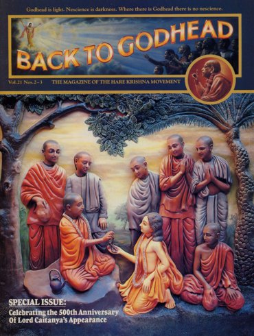Back To Godhead Volume-21 Number-02&03, 1986
