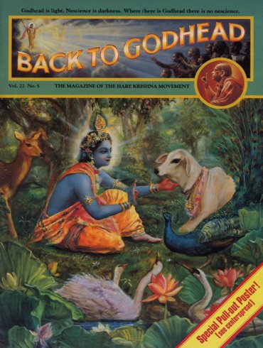 Back To Godhead Volume-22 Number-05, 1987