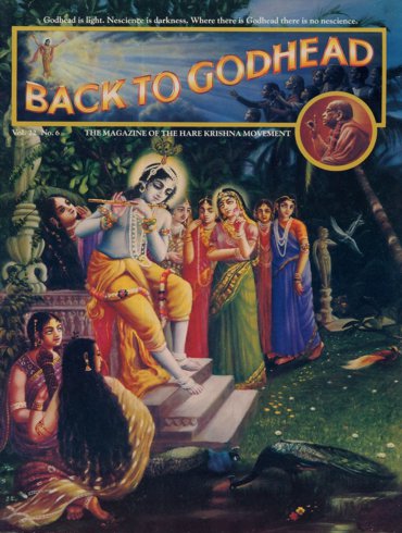 Back To Godhead Volume-22 Number-06, 1987