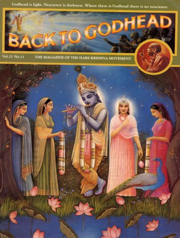 Back To Godhead Volume-23 Number-11, 1988