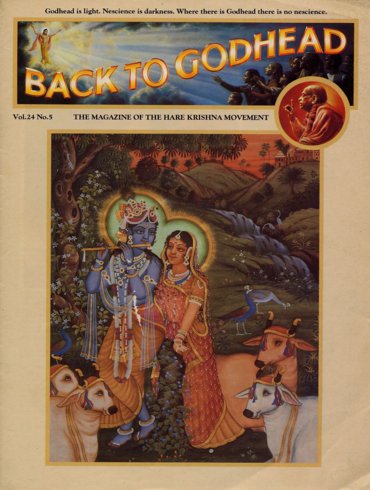 Back To Godhead Volume-24 Number-05, 1989