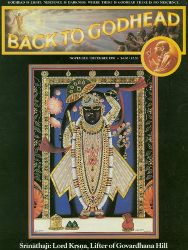 Back To Godhead Volume-26 Number-06, 1992