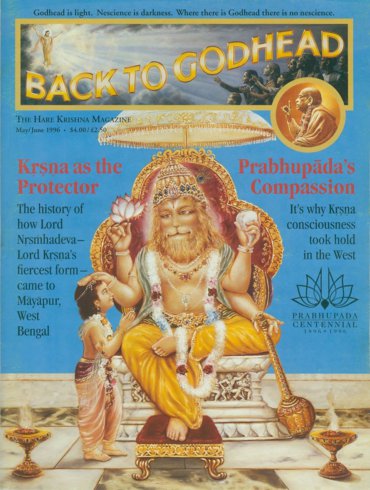 Back To Godhead Volume-30 Number-03, 1996