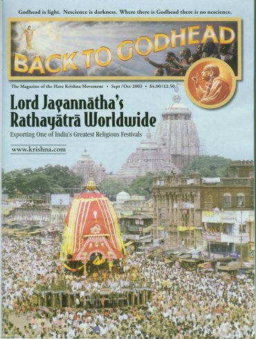 Back To Godhead Volume-37 Number-05, 2003