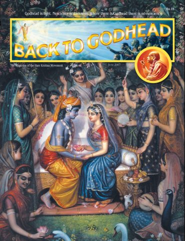 Back To Godhead Volume-04 Number-06 (June Indian Edition), 2007