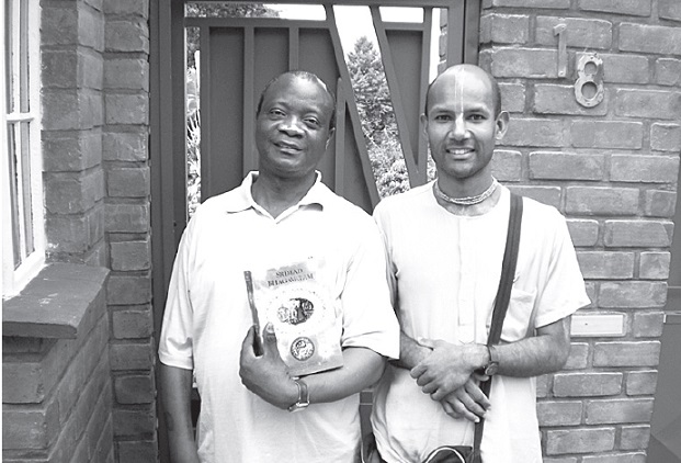 Mohamed Suleiman and Sankirtana in Malawi by Damodara Nityananda Dasa